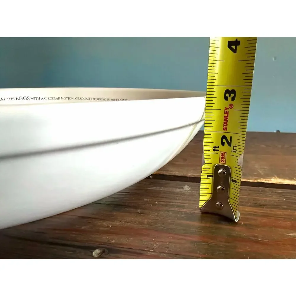POTTERY BARN Recipe Pasta Serving Bowl